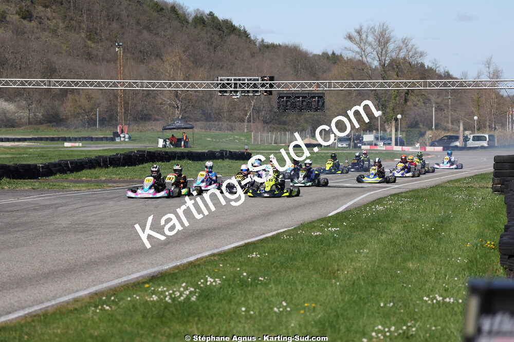 29 & 30/03/2025 : 2ème manche du Championnat du Sud au circuit d’Aigues-Vives (photos Stéphane Agnus) 2025 — karting