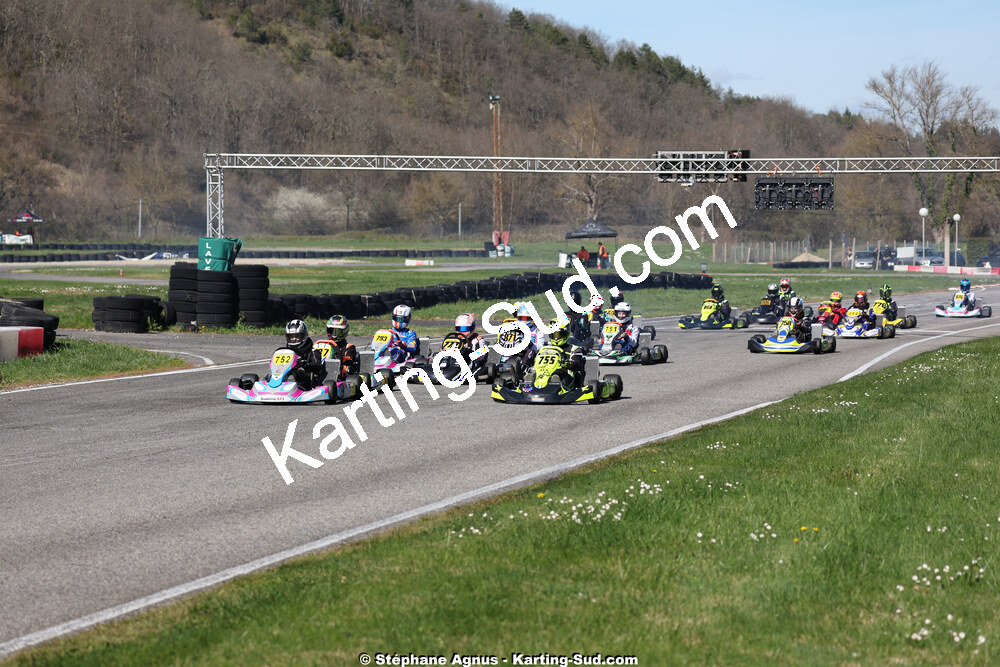 29 & 30/03/2025 : 2ème manche du Championnat du Sud au circuit d’Aigues-Vives (photos Stéphane Agnus) 2025 — karting