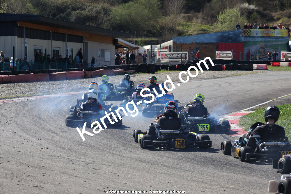 29 & 30/03/2025 : 2ème manche du Championnat du Sud au circuit d’Aigues-Vives (photos Stéphane Agnus) 2025 — karting
