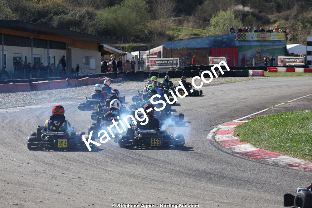 29 & 30/03/2025 : 2ème manche du Championnat du Sud au circuit d’Aigues-Vives (photos Stéphane Agnus) 2025 — karting