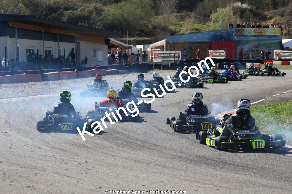 29 & 30/03/2025 : 2ème manche du Championnat du Sud au circuit d’Aigues-Vives (photos Stéphane Agnus) 2025 — karting