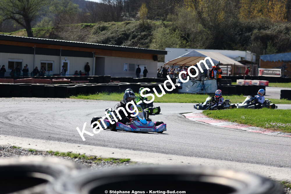 29 & 30/03/2025 : 2ème manche du Championnat du Sud au circuit d’Aigues-Vives (photos Stéphane Agnus) 2025 — karting