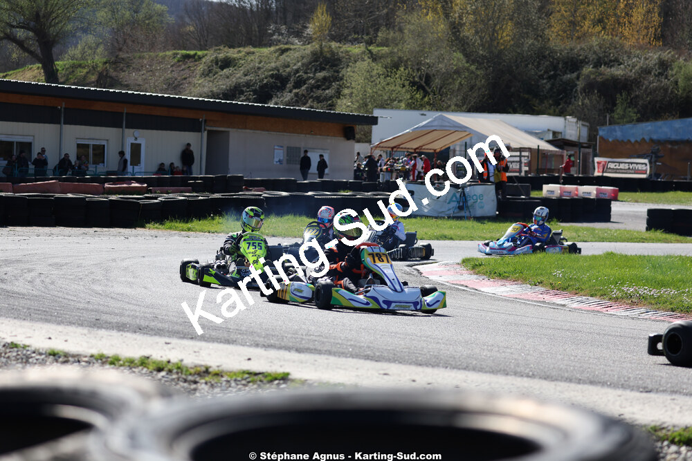 29 & 30/03/2025 : 2ème manche du Championnat du Sud au circuit d’Aigues-Vives (photos Stéphane Agnus) 2025 — karting
