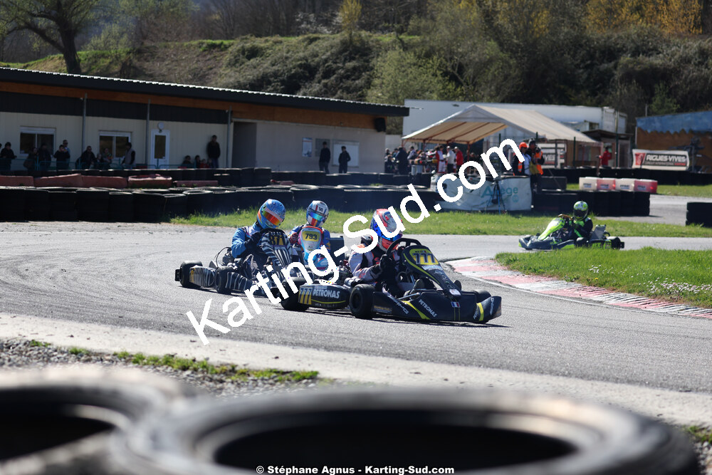 29 & 30/03/2025 : 2ème manche du Championnat du Sud au circuit d’Aigues-Vives (photos Stéphane Agnus) 2025 — karting