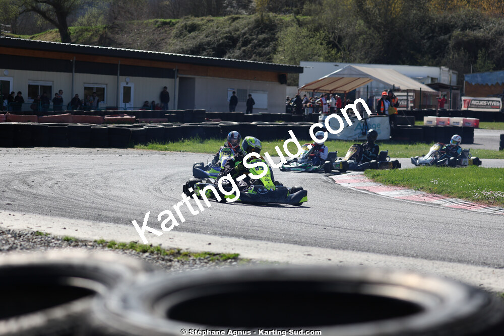 29 & 30/03/2025 : 2ème manche du Championnat du Sud au circuit d’Aigues-Vives (photos Stéphane Agnus) 2025 — karting