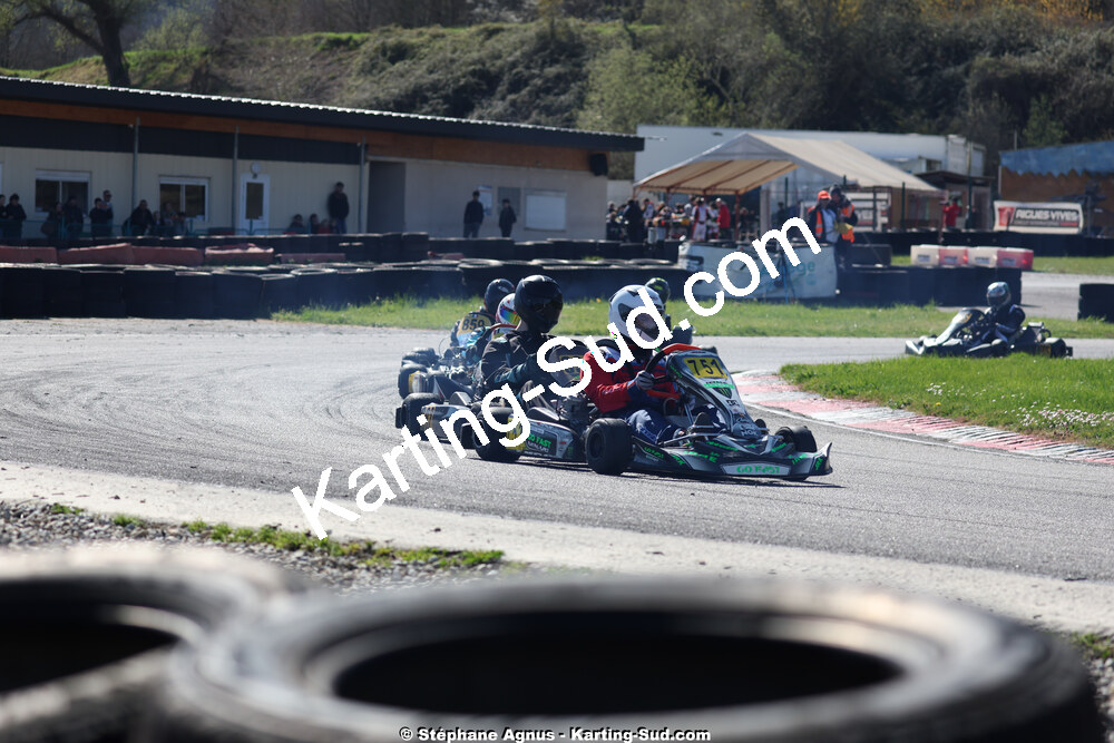 29 & 30/03/2025 : 2ème manche du Championnat du Sud au circuit d’Aigues-Vives (photos Stéphane Agnus) 2025 — karting