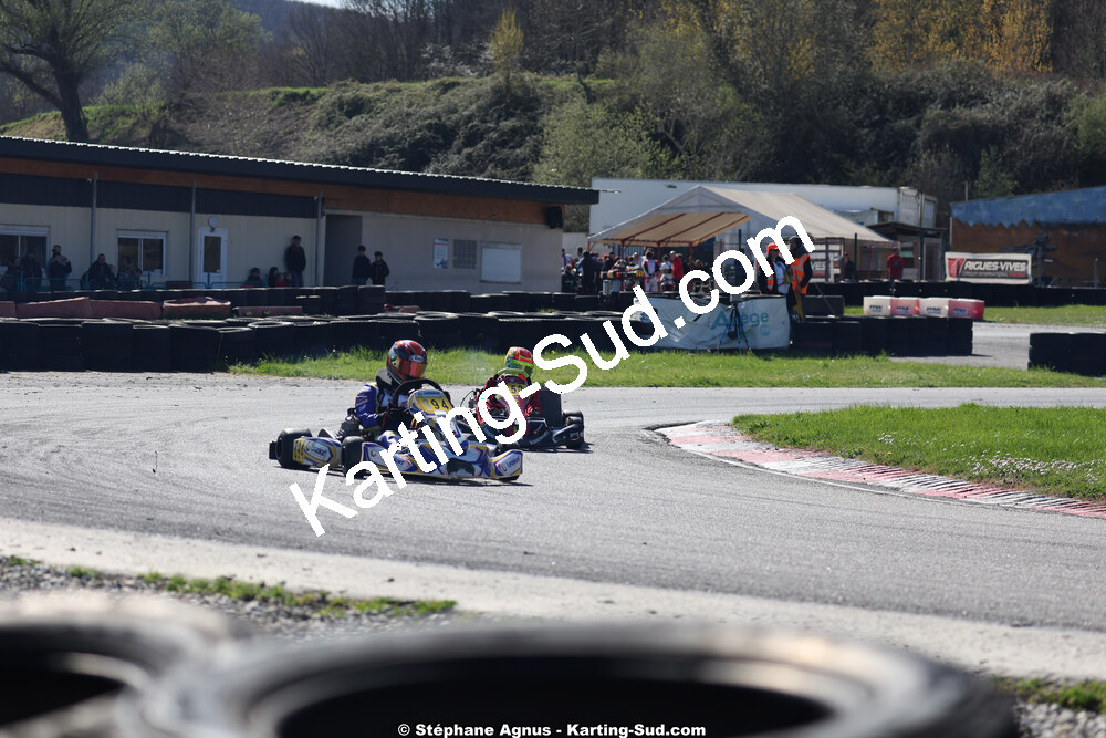 29 & 30/03/2025 : 2ème manche du Championnat du Sud au circuit d’Aigues-Vives (photos Stéphane Agnus) 2025 — karting