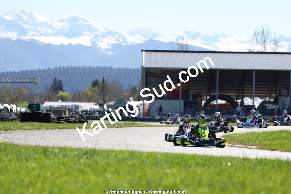 29 & 30/03/2025 : 2ème manche du Championnat du Sud au circuit d’Aigues-Vives (photos Stéphane Agnus) 2025 — karting