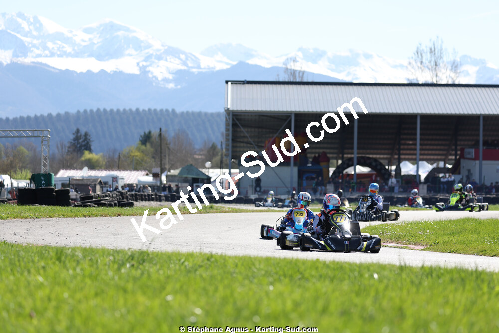 29 & 30/03/2025 : 2ème manche du Championnat du Sud au circuit d’Aigues-Vives (photos Stéphane Agnus) 2025 — karting