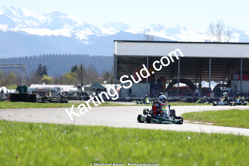 29 & 30/03/2025 : 2ème manche du Championnat du Sud au circuit d’Aigues-Vives (photos Stéphane Agnus) 2025 — karting
