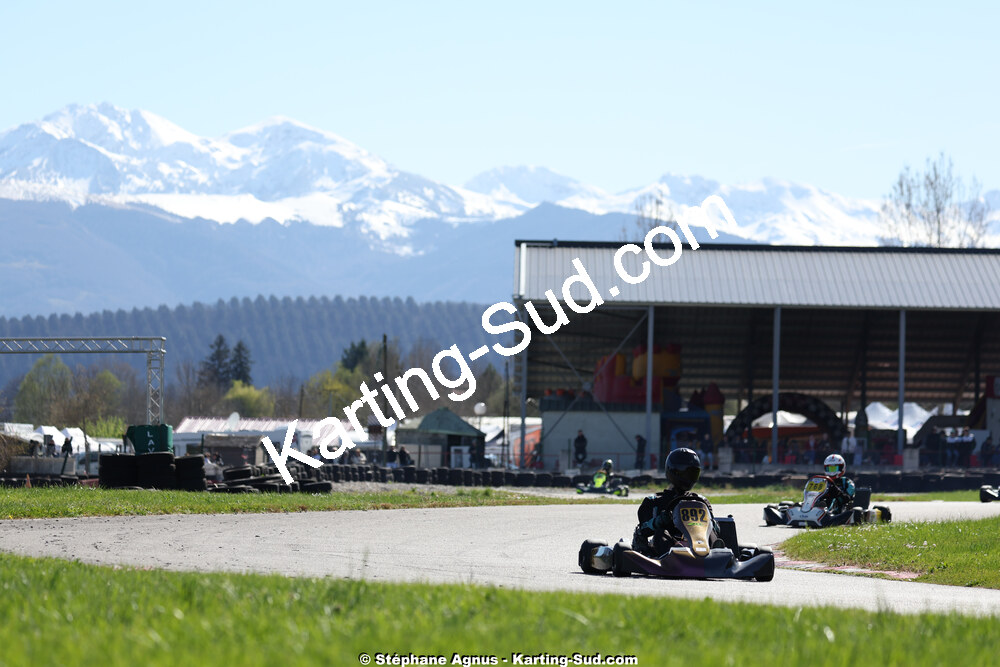 29 & 30/03/2025 : 2ème manche du Championnat du Sud au circuit d’Aigues-Vives (photos Stéphane Agnus) 2025 — karting