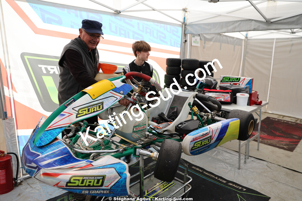 29 & 30/03/2025 : 2ème manche du Championnat du Sud au circuit d’Aigues-Vives (photos Stéphane Agnus) 2025 — karting