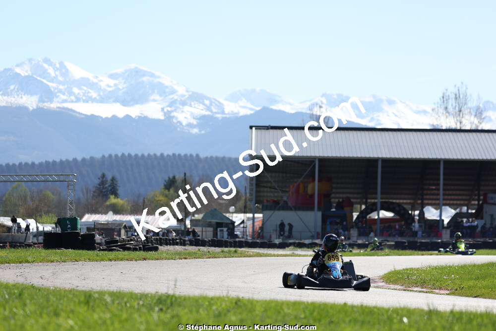 29 & 30/03/2025 : 2ème manche du Championnat du Sud au circuit d’Aigues-Vives (photos Stéphane Agnus) 2025 — karting