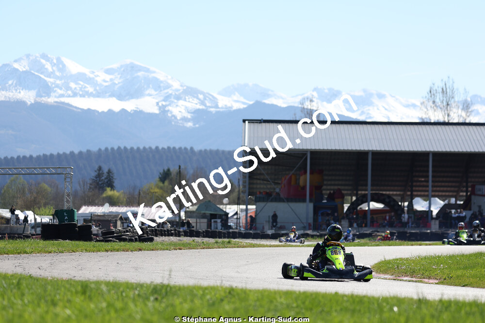 29 & 30/03/2025 : 2ème manche du Championnat du Sud au circuit d’Aigues-Vives (photos Stéphane Agnus) 2025 — karting