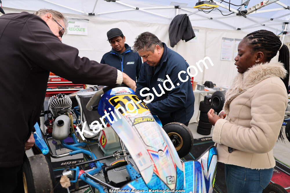 Patrick SUAU — 29 & 30/03/2025 : 2ème manche du Championnat du Sud au circuit d’Aigues-Vives (photos Stéphane Agnus) 2025 — karting