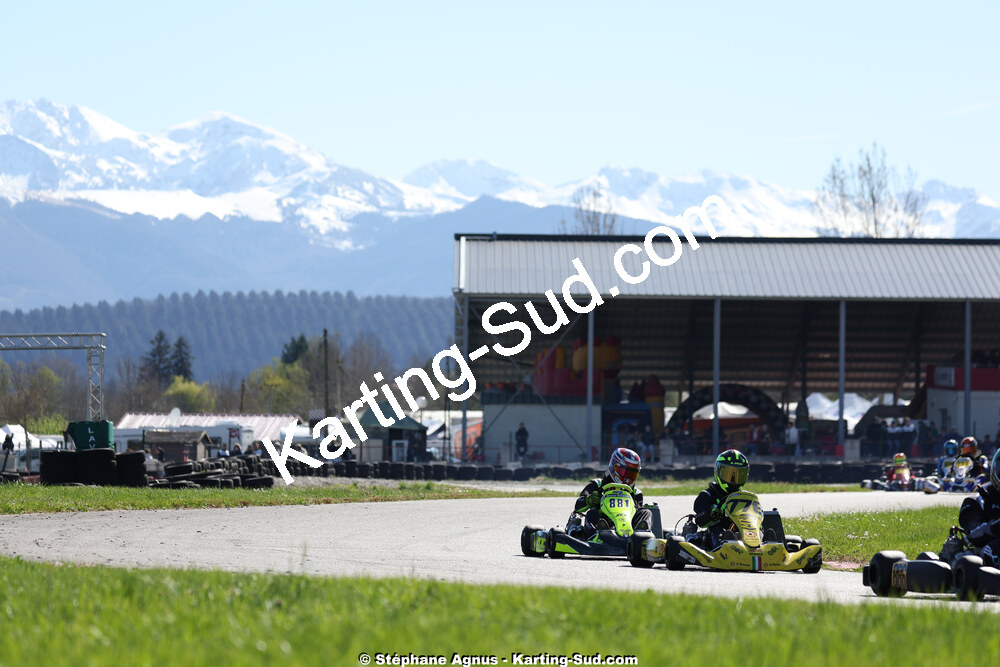 29 & 30/03/2025 : 2ème manche du Championnat du Sud au circuit d’Aigues-Vives (photos Stéphane Agnus) 2025 — karting