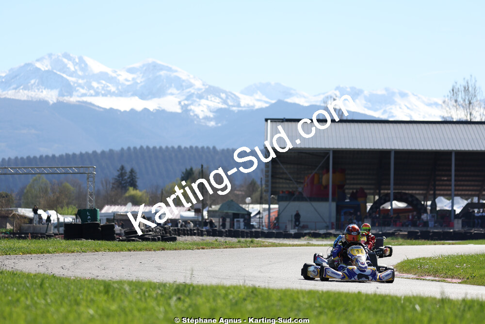 29 & 30/03/2025 : 2ème manche du Championnat du Sud au circuit d’Aigues-Vives (photos Stéphane Agnus) 2025 — karting