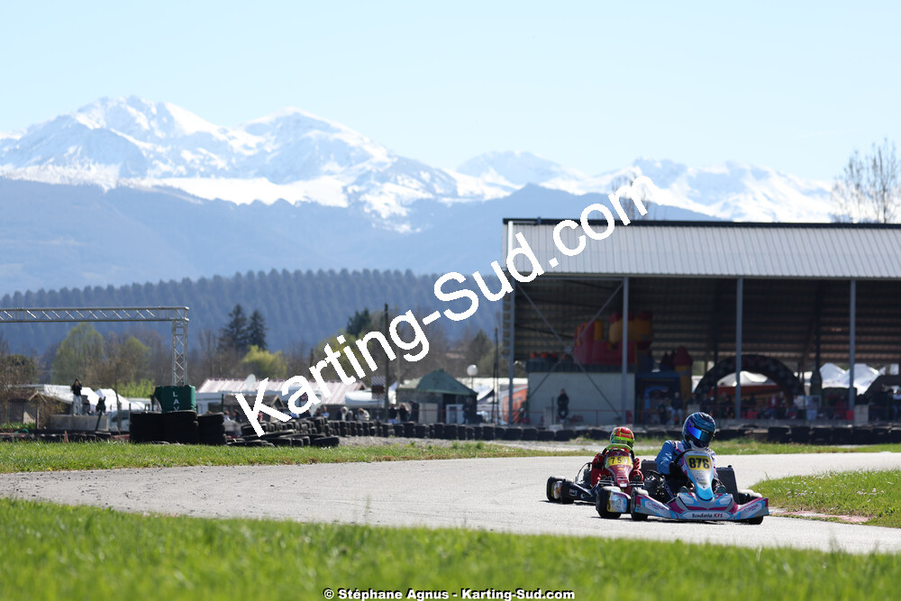 29 & 30/03/2025 : 2ème manche du Championnat du Sud au circuit d’Aigues-Vives (photos Stéphane Agnus) 2025 — karting
