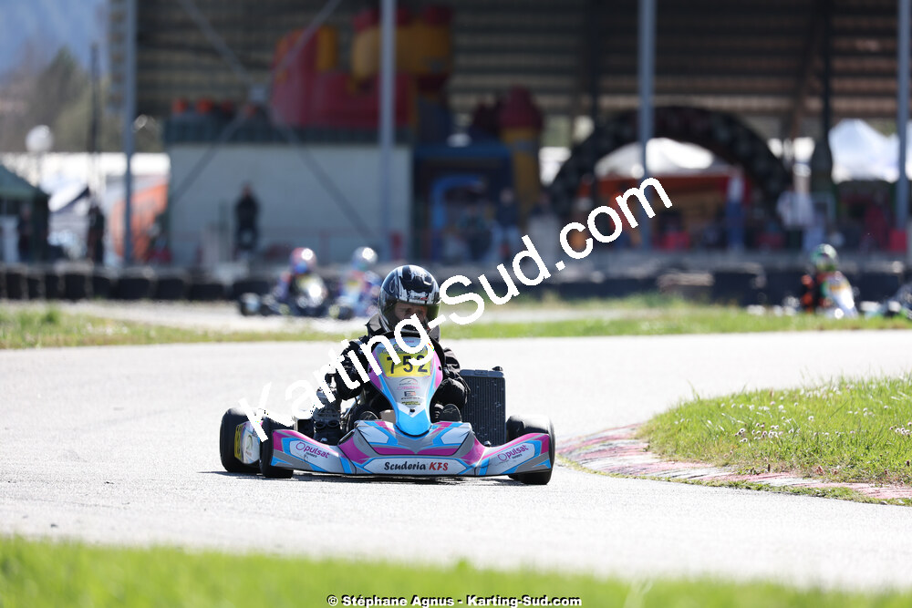 29 & 30/03/2025 : 2ème manche du Championnat du Sud au circuit d’Aigues-Vives (photos Stéphane Agnus) 2025 — karting