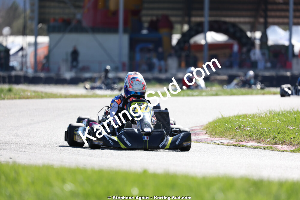 29 & 30/03/2025 : 2ème manche du Championnat du Sud au circuit d’Aigues-Vives (photos Stéphane Agnus) 2025 — karting