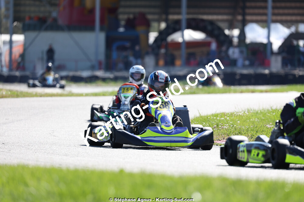 29 & 30/03/2025 : 2ème manche du Championnat du Sud au circuit d’Aigues-Vives (photos Stéphane Agnus) 2025 — karting