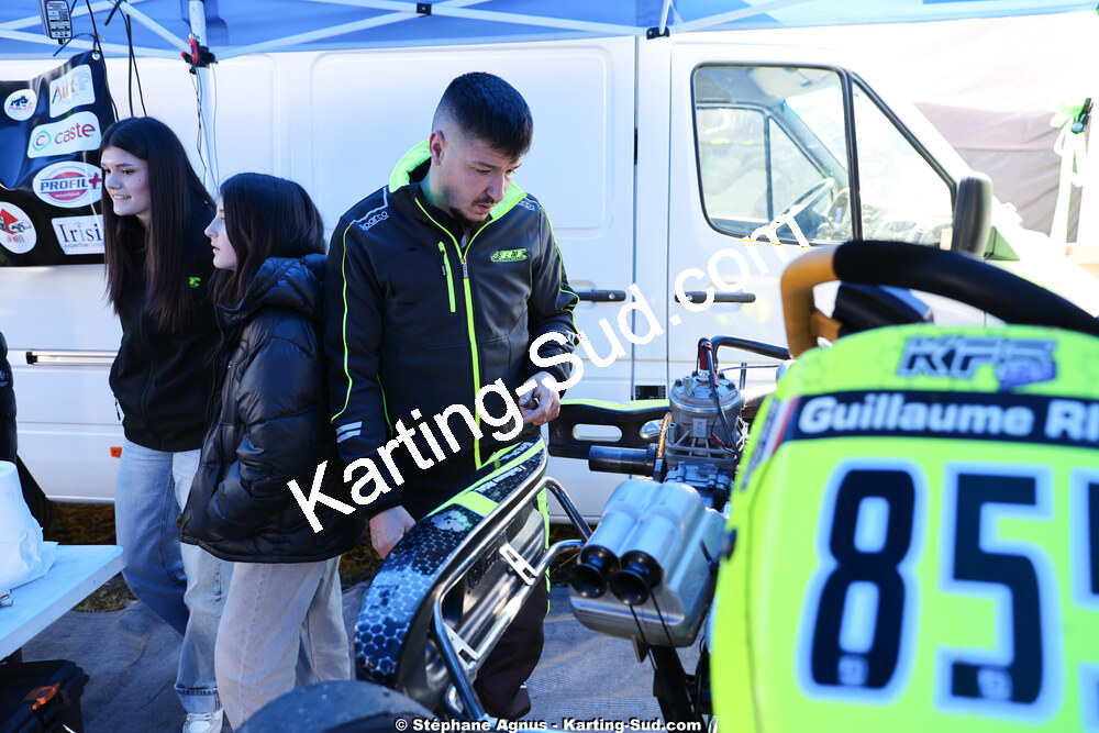 Guillaume RIGAL — 29 & 30/03/2025 : 2ème manche du Championnat du Sud au circuit d’Aigues-Vives (photos Stéphane Agnus) 2025 — karting