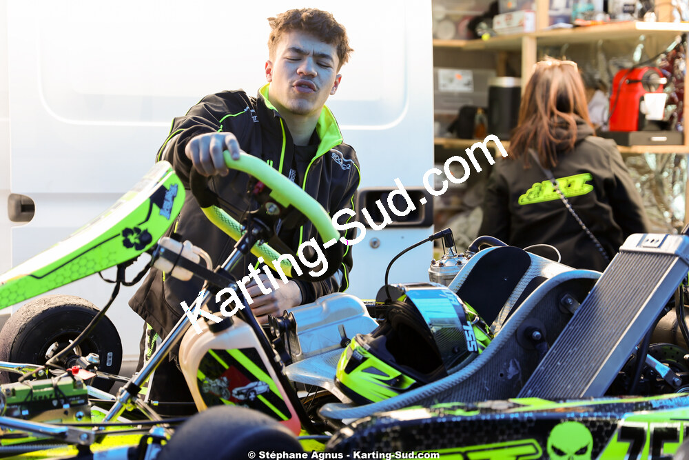 Colyn TETUA — 29 & 30/03/2025 : 2ème manche du Championnat du Sud au circuit d’Aigues-Vives (photos Stéphane Agnus) 2025 — karting