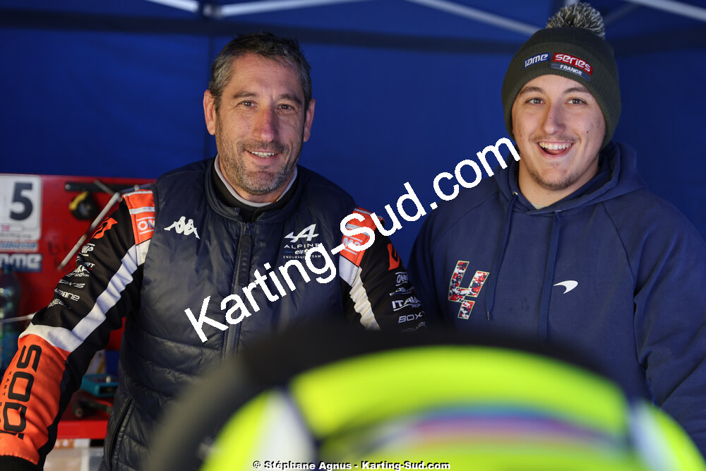 Noann ANDRES, Sébastien ANDRES — 29 & 30/03/2025 : 2ème manche du Championnat du Sud au circuit d’Aigues-Vives (photos Stéphane Agnus) 2025 — karting