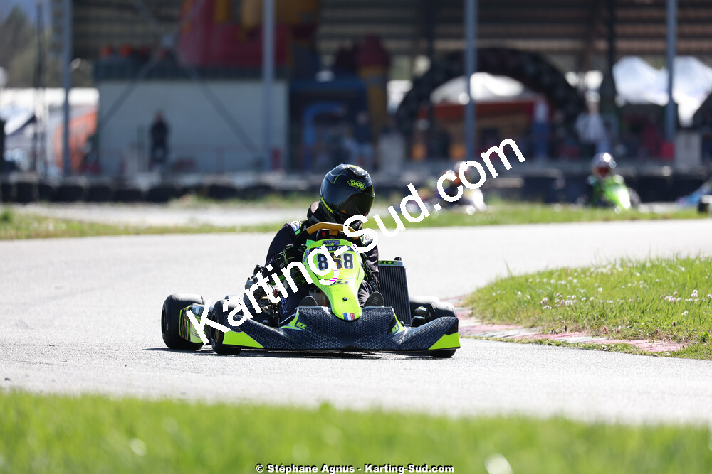 29 & 30/03/2025 : 2ème manche du Championnat du Sud au circuit d’Aigues-Vives (photos Stéphane Agnus) 2025 — karting