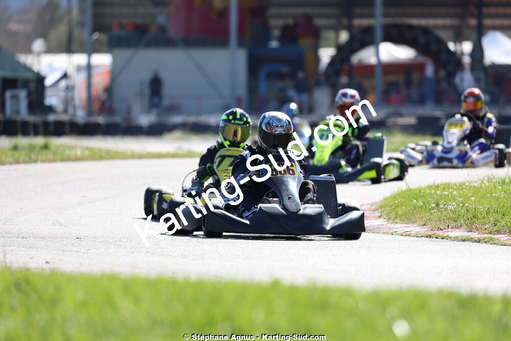 29 & 30/03/2025 : 2ème manche du Championnat du Sud au circuit d’Aigues-Vives (photos Stéphane Agnus) 2025 — karting
