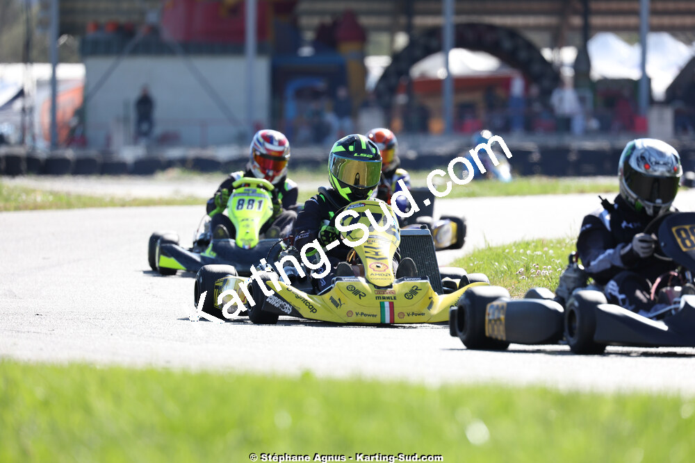 29 & 30/03/2025 : 2ème manche du Championnat du Sud au circuit d’Aigues-Vives (photos Stéphane Agnus) 2025 — karting