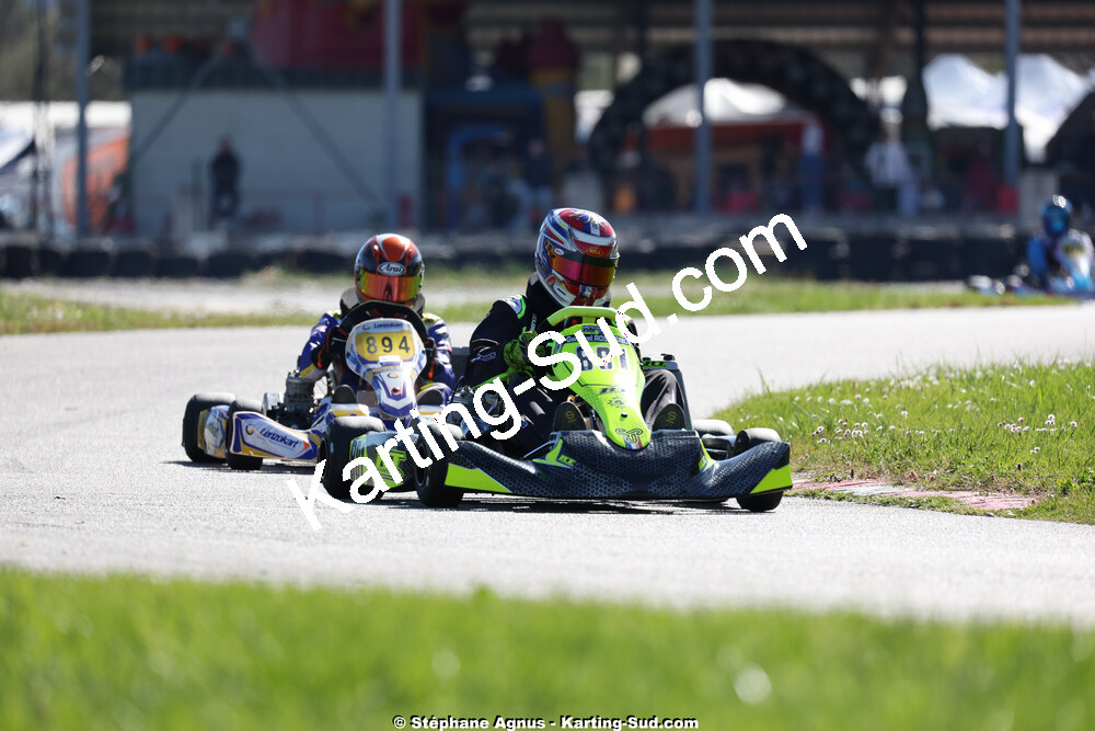 29 & 30/03/2025 : 2ème manche du Championnat du Sud au circuit d’Aigues-Vives (photos Stéphane Agnus) 2025 — karting