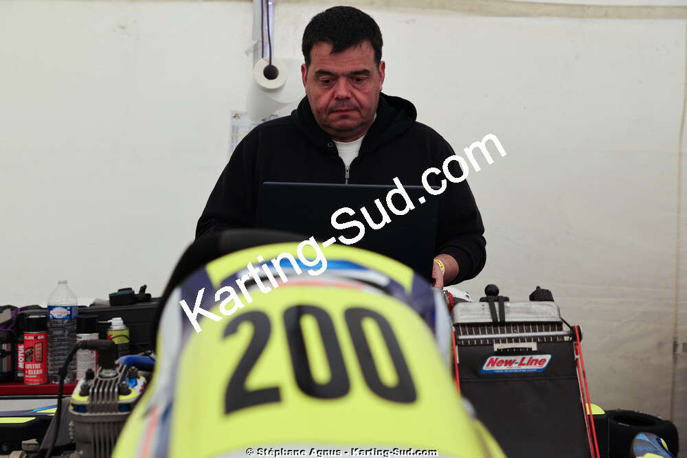 29 & 30/03/2025 : 2ème manche du Championnat du Sud au circuit d’Aigues-Vives (photos Stéphane Agnus) 2025 — karting