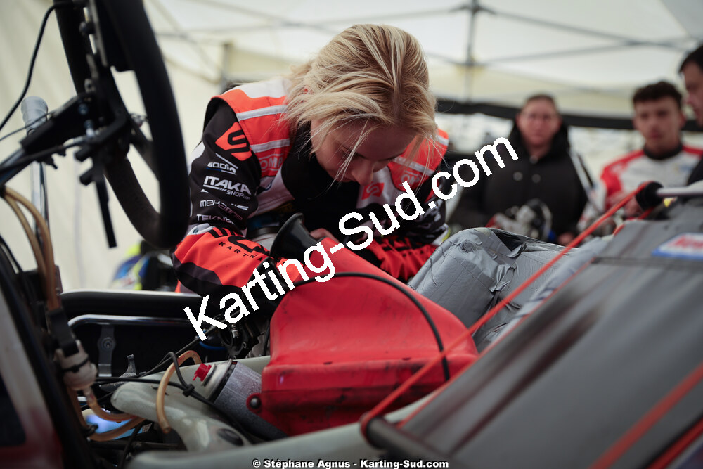 29 & 30/03/2025 : 2ème manche du Championnat du Sud au circuit d’Aigues-Vives (photos Stéphane Agnus) 2025 — karting