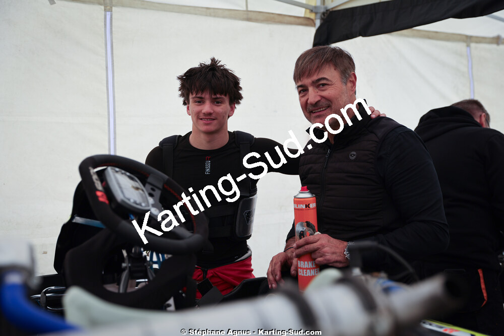 29 & 30/03/2025 : 2ème manche du Championnat du Sud au circuit d’Aigues-Vives (photos Stéphane Agnus) 2025 — karting