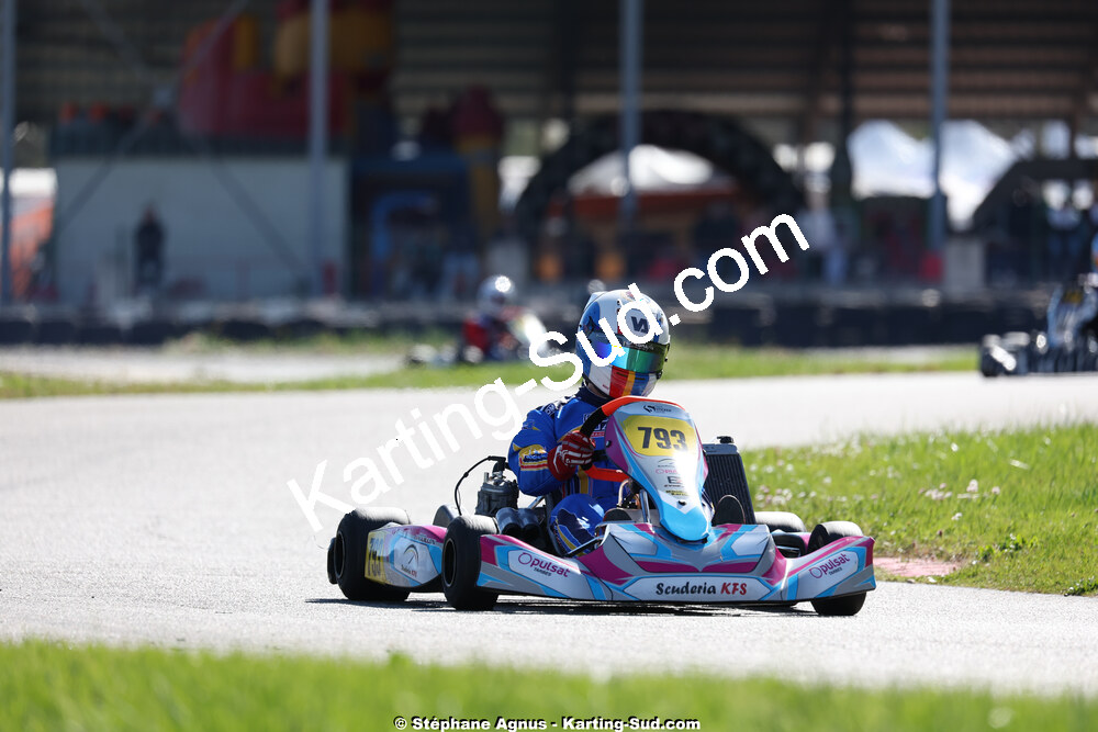 29 & 30/03/2025 : 2ème manche du Championnat du Sud au circuit d’Aigues-Vives (photos Stéphane Agnus) 2025 — karting