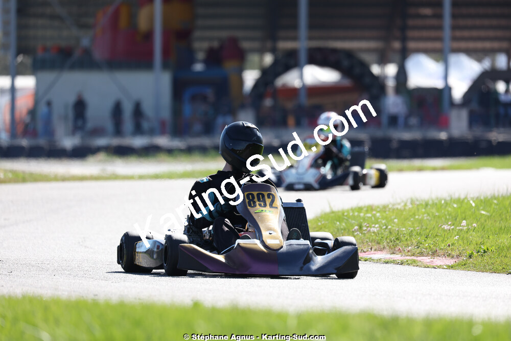 29 & 30/03/2025 : 2ème manche du Championnat du Sud au circuit d’Aigues-Vives (photos Stéphane Agnus) 2025 — karting