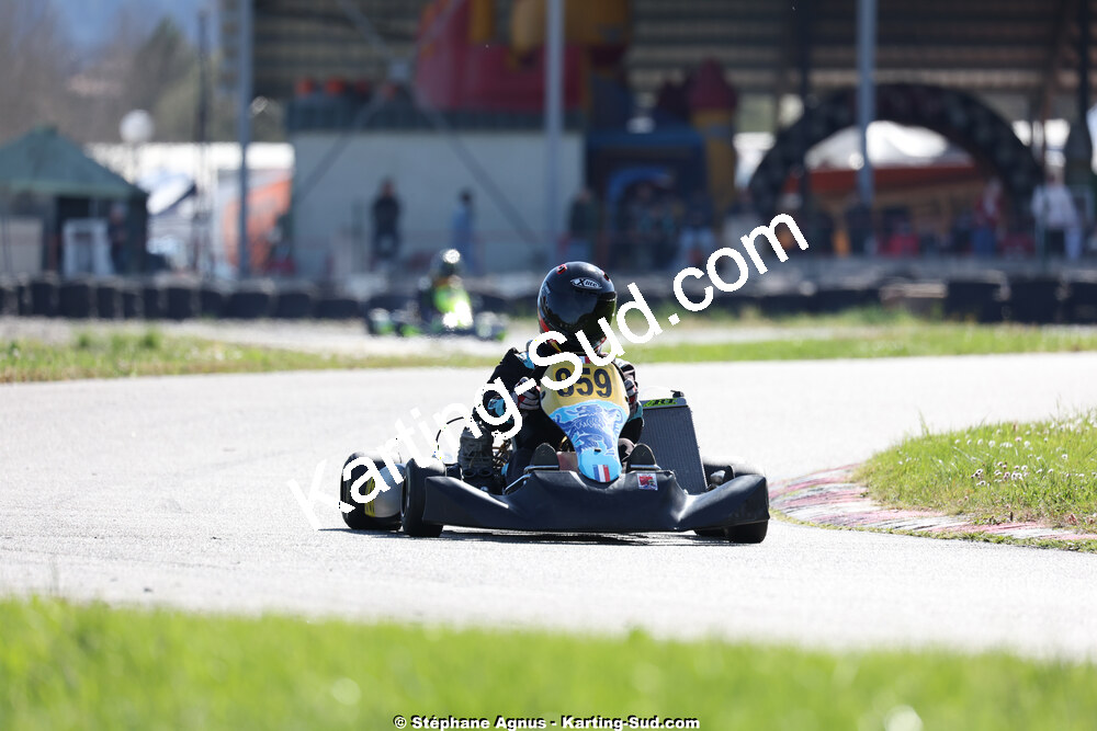 29 & 30/03/2025 : 2ème manche du Championnat du Sud au circuit d’Aigues-Vives (photos Stéphane Agnus) 2025 — karting