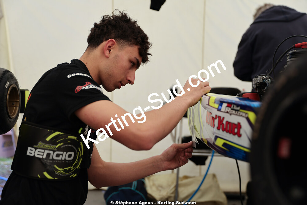 29 & 30/03/2025 : 2ème manche du Championnat du Sud au circuit d’Aigues-Vives (photos Stéphane Agnus) 2025 — karting