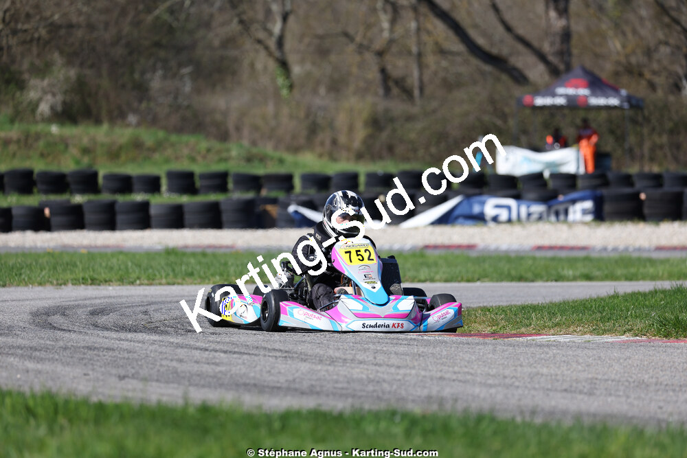 29 & 30/03/2025 : 2ème manche du Championnat du Sud au circuit d’Aigues-Vives (photos Stéphane Agnus) 2025 — karting