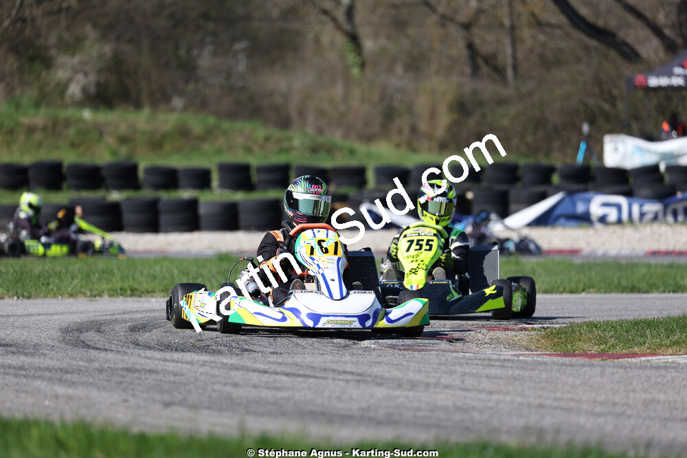 29 & 30/03/2025 : 2ème manche du Championnat du Sud au circuit d’Aigues-Vives (photos Stéphane Agnus) 2025 — karting