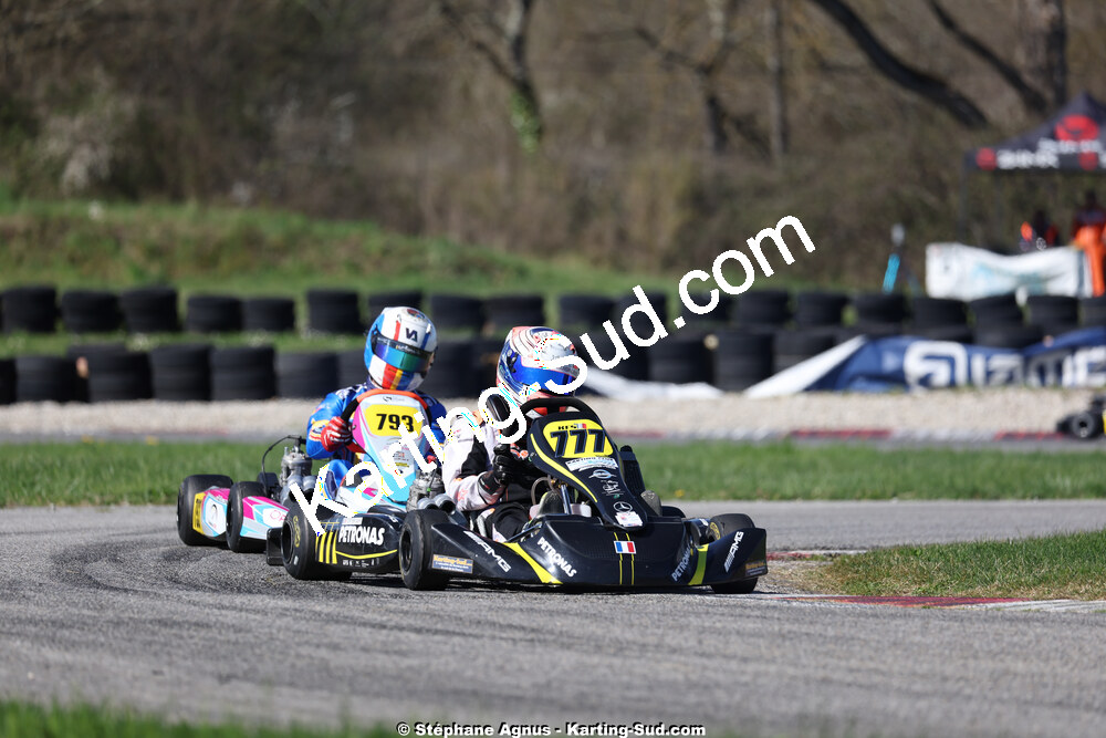 29 & 30/03/2025 : 2ème manche du Championnat du Sud au circuit d’Aigues-Vives (photos Stéphane Agnus) 2025 — karting