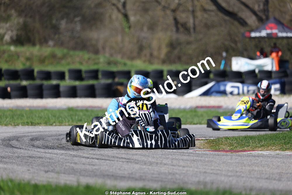 29 & 30/03/2025 : 2ème manche du Championnat du Sud au circuit d’Aigues-Vives (photos Stéphane Agnus) 2025 — karting