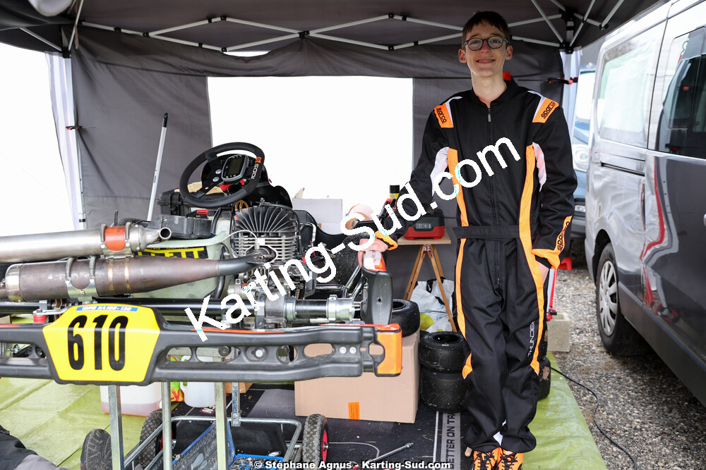 29 & 30/03/2025 : 2ème manche du Championnat du Sud au circuit d’Aigues-Vives (photos Stéphane Agnus) 2025 — karting