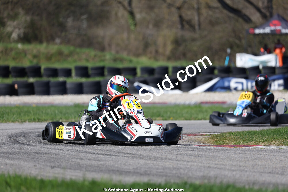 29 & 30/03/2025 : 2ème manche du Championnat du Sud au circuit d’Aigues-Vives (photos Stéphane Agnus) 2025 — karting