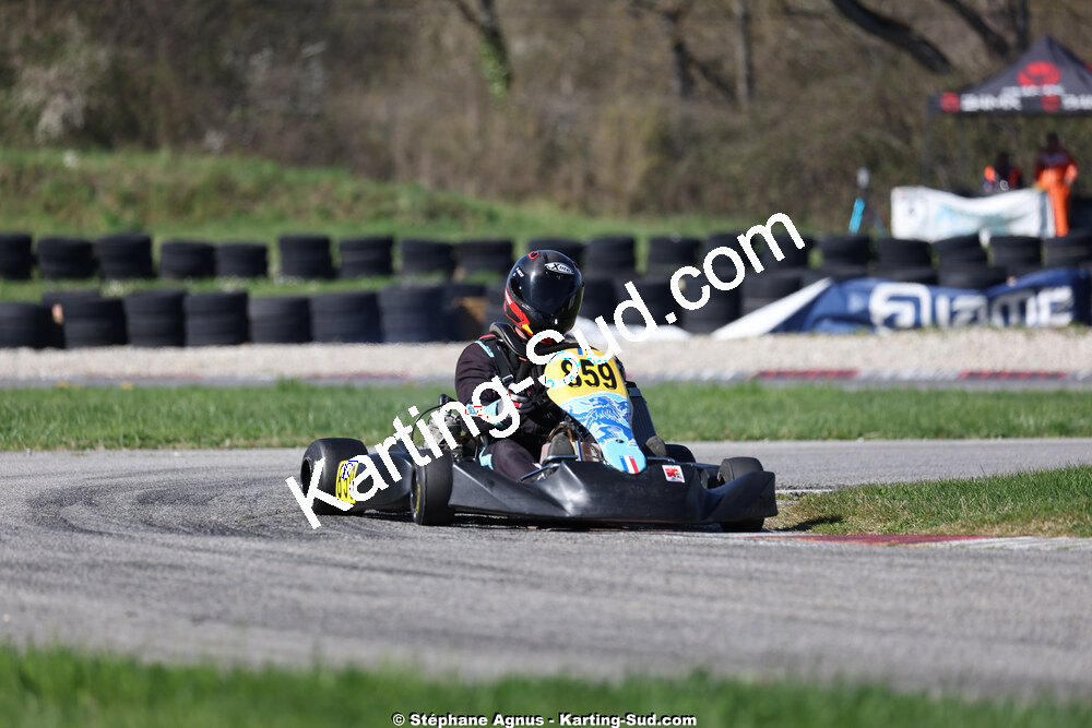 29 & 30/03/2025 : 2ème manche du Championnat du Sud au circuit d’Aigues-Vives (photos Stéphane Agnus) 2025 — karting