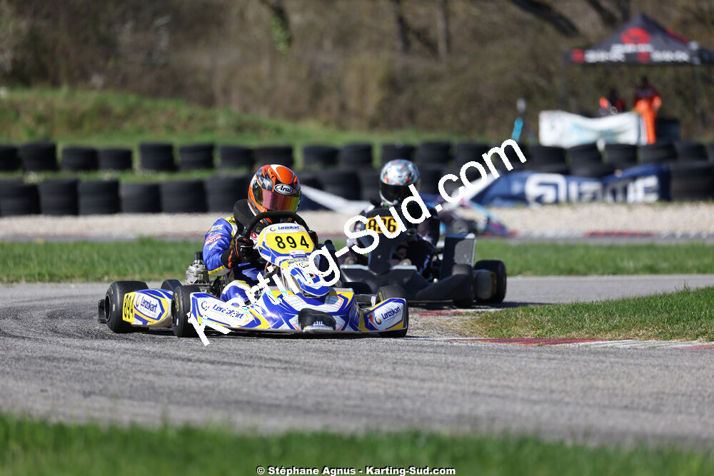 29 & 30/03/2025 : 2ème manche du Championnat du Sud au circuit d’Aigues-Vives (photos Stéphane Agnus) 2025 — karting