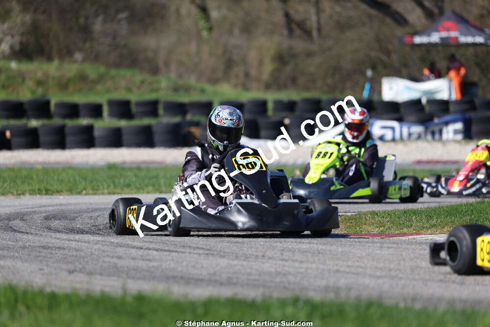 29 & 30/03/2025 : 2ème manche du Championnat du Sud au circuit d’Aigues-Vives (photos Stéphane Agnus) 2025 — karting