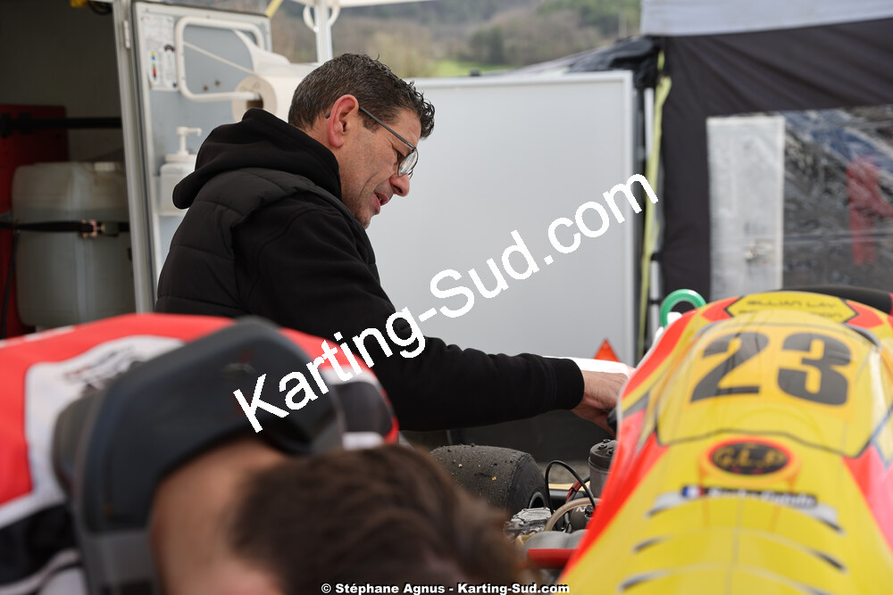 29 & 30/03/2025 : 2ème manche du Championnat du Sud au circuit d’Aigues-Vives (photos Stéphane Agnus) 2025 — karting