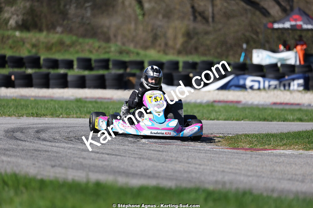 29 & 30/03/2025 : 2ème manche du Championnat du Sud au circuit d’Aigues-Vives (photos Stéphane Agnus) 2025 — karting